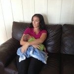 Azariah breast feeding